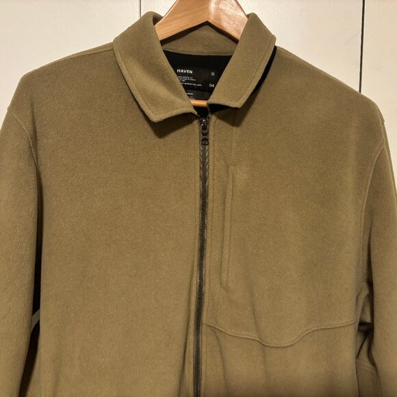 $395 Haven Green Full-Zip Polartec Fleece Guide Jacket - Large Made in Canada - Picture 1 of 12